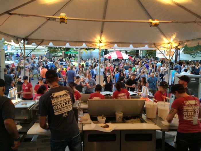 MGR Grills at the 2016 Basilica Block Party